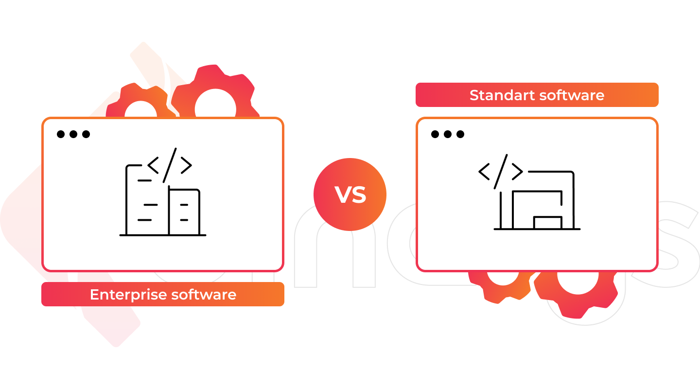 Enterprise software vs standard software